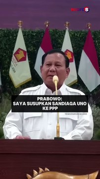 Prabowo: Sandiaga Uno, Kader Gerindra yang Saya Susupkan ke PPP