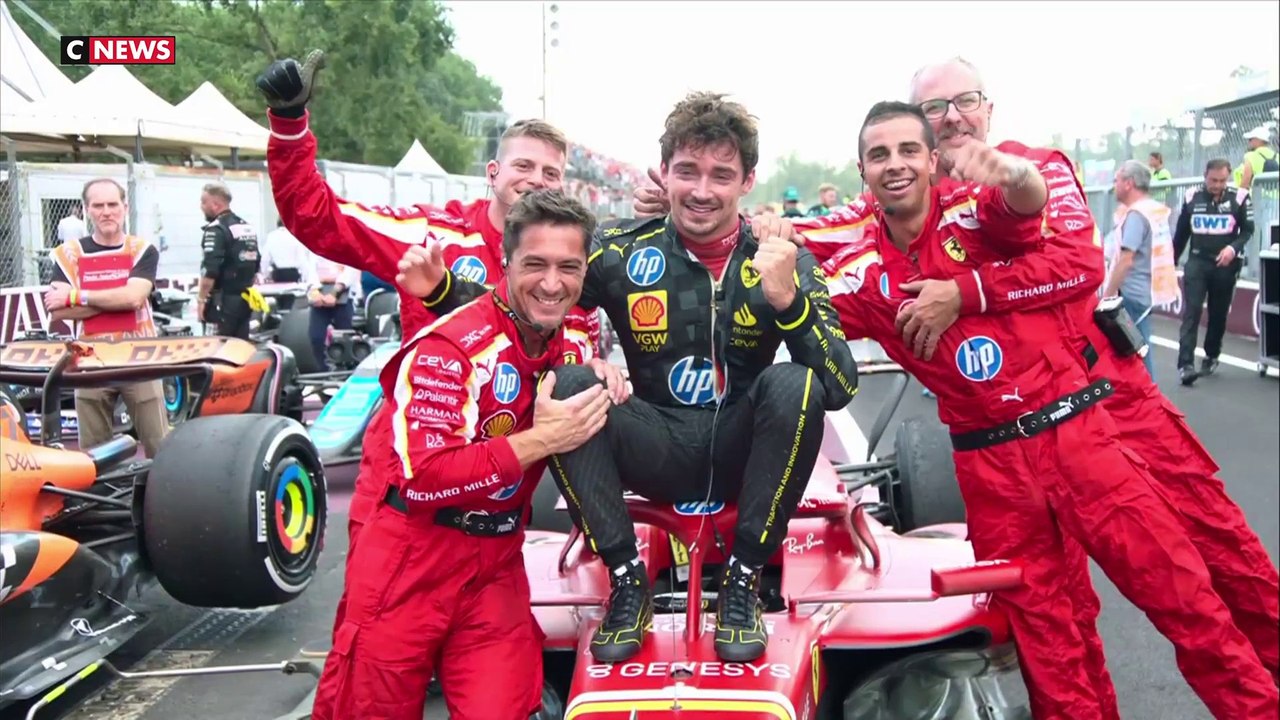 Formule 1 : Charles Leclerc triomphe à Monza