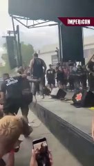 painful stagedive in slow motion shorts impericon