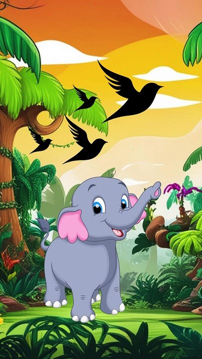 Monkey’s Forest Friends: Fun Learning with Animal Cartoons for Kids