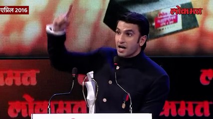 रणवीर सिंगनं मराठमोळ्या नेत्यांचे व्हिडिओ