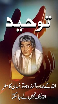 Toheed Shorts 5#wasifkhayalsangat #wasifaliwasifquotes #shortfeed #bababullehshah #virals #trending #spirituality #spiritualityquotes #WasifAliWasif #ashfaqahmed #islamabadbeautyofpakistan #Islamabad #islamicrepublicofpakistan #Pakistan #beautifuldestinat