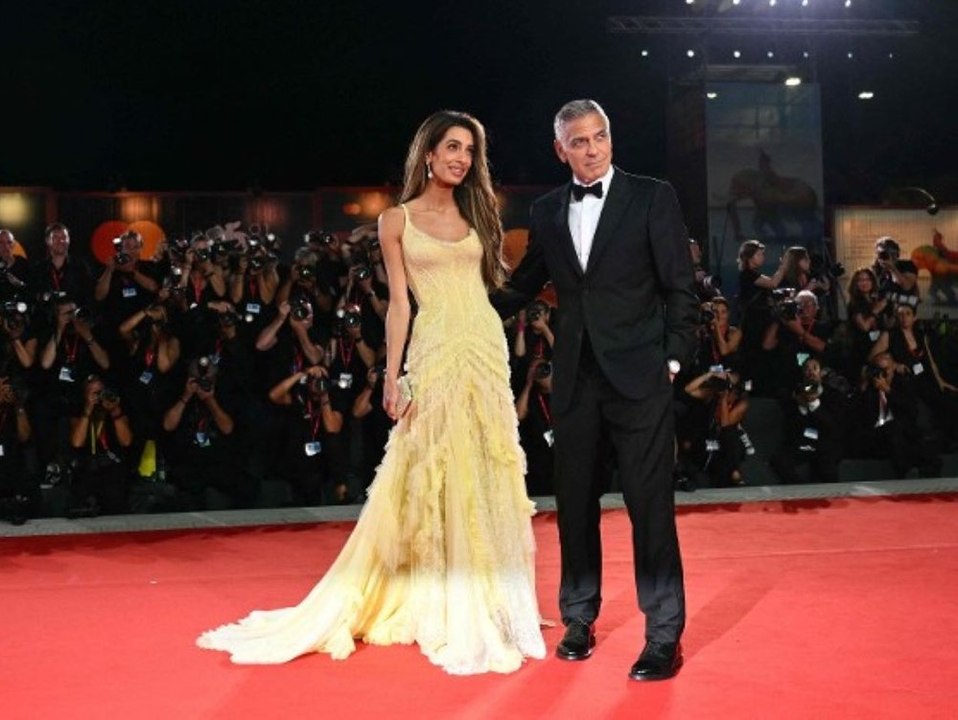 Amal und George Clooney: Glamouröser Auftritt auf dem roten Teppich