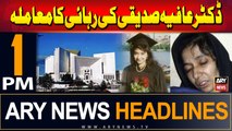 ARY News 1 PM Headlines | 2nd September 2024 | Aafia Siddiqui case - Latest update