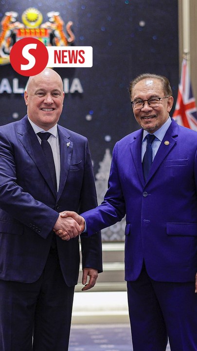 Anwar hosts luncheon for visiting New Zealand PM Luxon