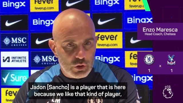 Maresca outlines reasons for signing Sancho