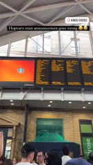 Fãs de Harry Potter frustrados em King's Cross