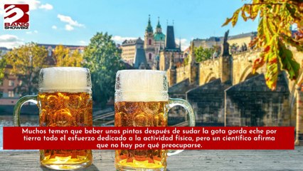 Rehidratarse con cerveza después del ejercicio no arruina beneficios del fitnes