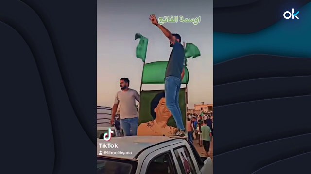 Libia sale a la calle en recuerdo de Muamar Gadafi