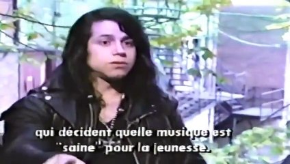 Glenn Danzig - Interview Part 2 - May 18th, 1993 - Montreal, Quebec, Canada for “MusiquePlus“
