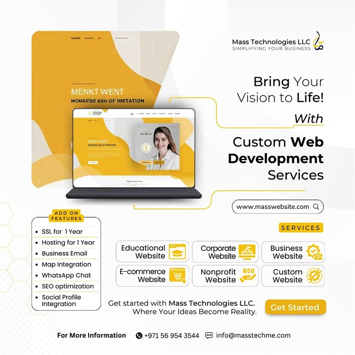 Website development company Dubai | Mass Technologies LLC