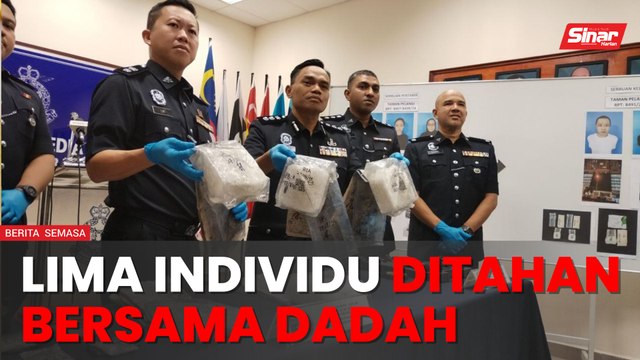 Polis cekup lima individu, rampas 5kg dadah