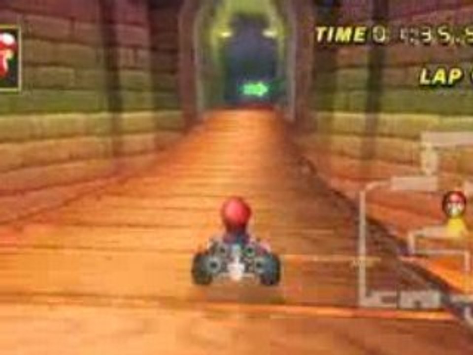 Mario kart : comparaison dérapage : wii vs N64