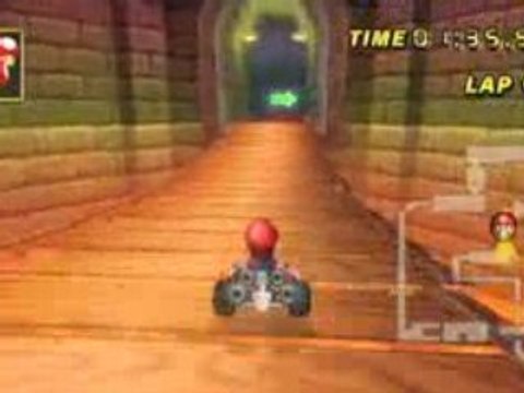 Mario kart : comparaison dérapage : wii vs N64