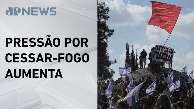 Israel registra onda de protestos contra Netanyahu após descoberta de corpos de reféns em Gaza