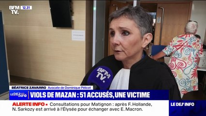 Procès des viols de Mazan: "C'est un homme avec un parcours de vie un petit peu cabossé", affirme l'avocate de Dominique P.