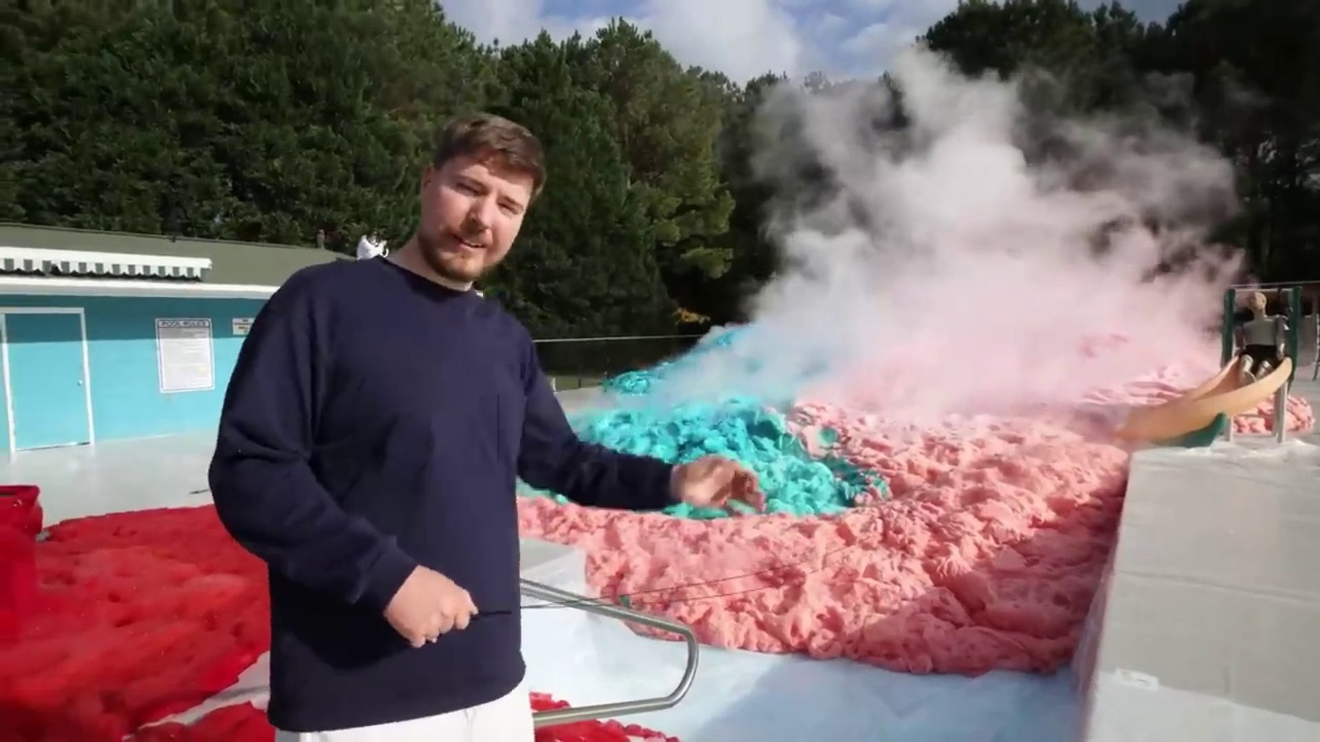 ⁣Hydraulic Press Vs Lamborghini Mrbeast