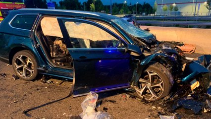 El kamikaze de la A-6: un joven de 25 años que venía de las fiestas de Pozuelo