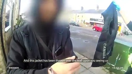 Police find machete in man's coat