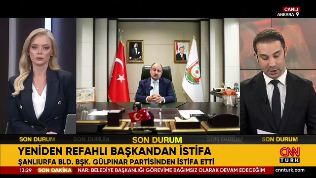 SON DAKİKA | Şanlıurfa Büyükşehir Belediye Başkanı Mehmet Kasım Gülpınar partisinden istifa etti