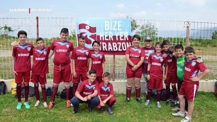 Kuzey Makedonya'da dikkat çeken Trabzonspor sevgisi