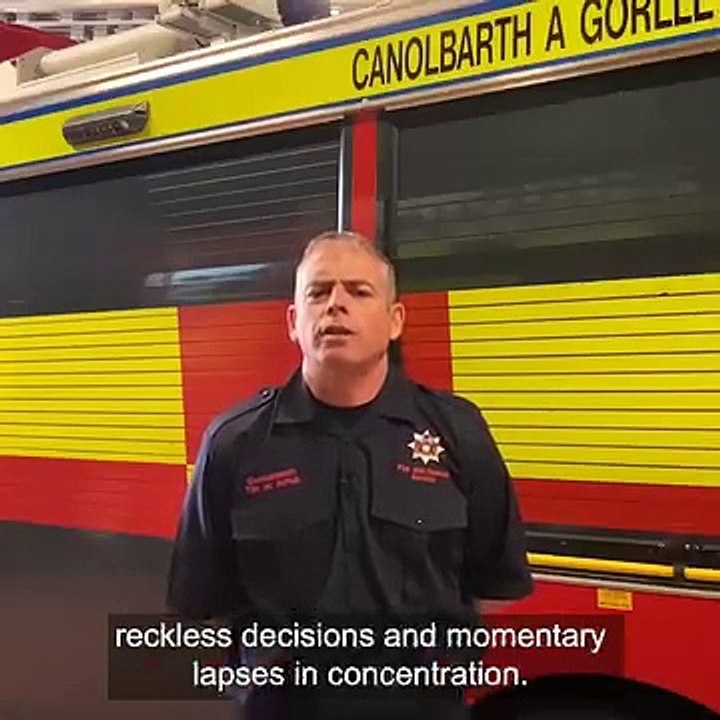 North Wales Fire service Fatal Five video