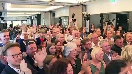 German hand-right AFD set to win state election