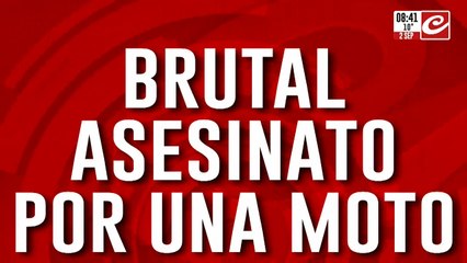 Tremendo video muestra cómo lo asesinan a sangre fría tras robarle le moto