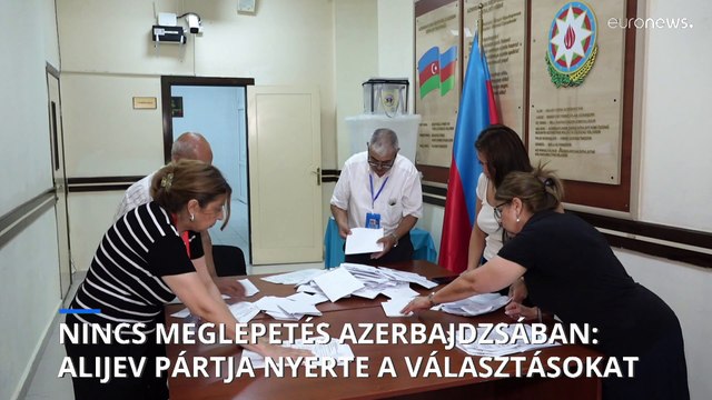 Nincs meglepetés Azerbajdzsánban: Alijev pártja nyerte a választásokat