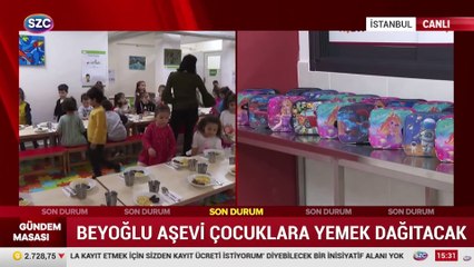 Beyoğlu aşevi çocuklara yemek dağıtacak