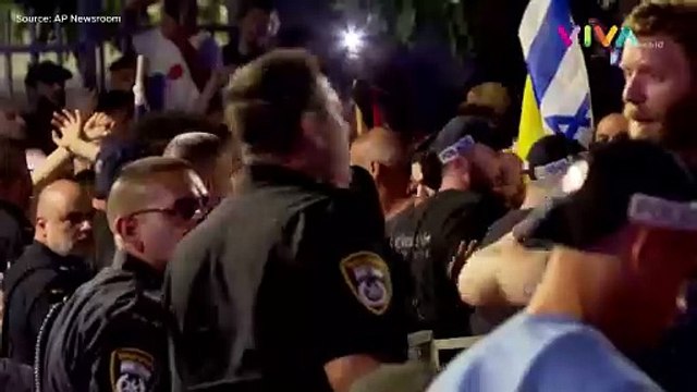 Polisi vs Warga! Demo di Israel Semakin Rusuh dan Ngamuk
