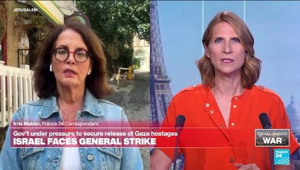 'Turning point': Israelis strike and protest to demand Gaza hostage deal