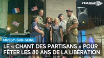 On a fêté les 80 ans de la Libération à Mussy-sur-Seine