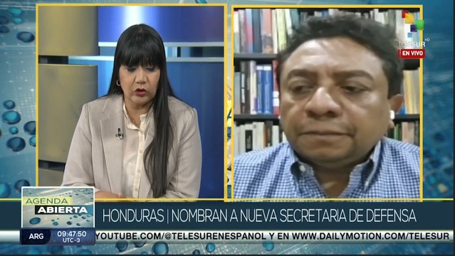 Rixi Moncada es la nueva secretaria de defensa de Honduras