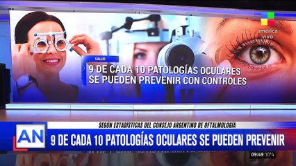 9 de cada 10 patologías oculares se pueden prevenir con controles