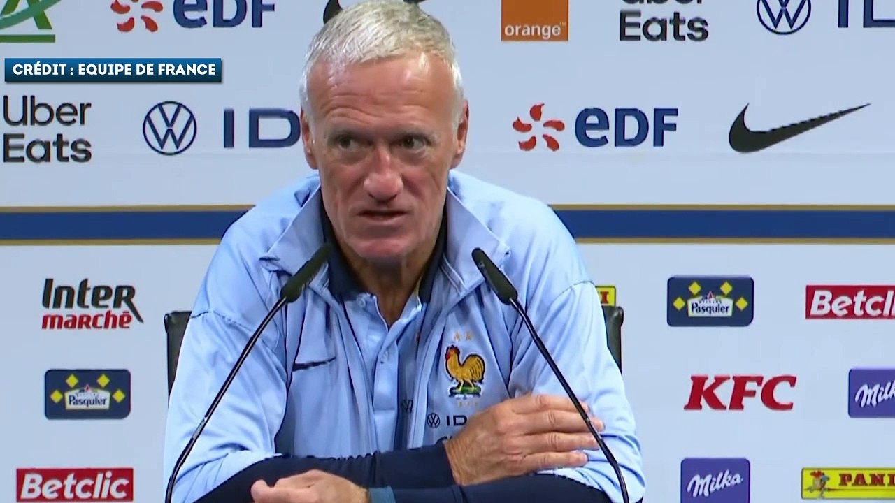 Didier Deschamps satisfait pour Kylian Mbappé