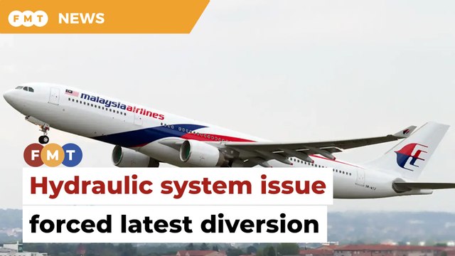 Hydraulic system issue forced latest diversion, says Malaysia Airlines