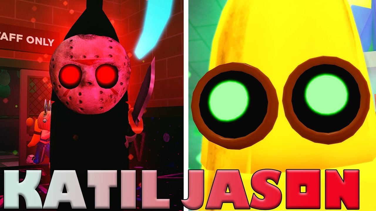  KATİL JASON MUZDAN KAÇIYORUZ  | Roblox Banana Eats | Roblox Türkçe  | Han Kanal Kübra Nisa Pamir