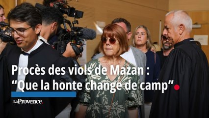 Procès des viols de Mazan : “Que la honte change de camp”