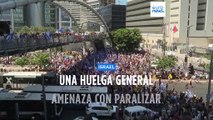 Una huelga general amenaza con paralizar Israel y aumenta la presión sobre Netanyahu