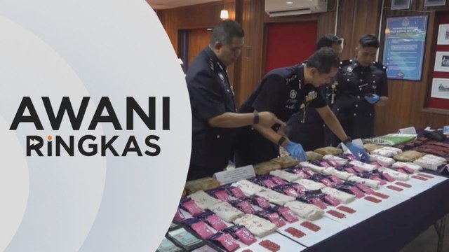 AWANI Ringkas: Suami isteri diberkas dengan dadah RM1 juta