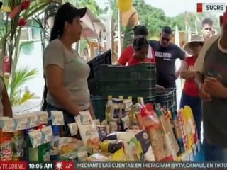 Sucre I Feria del Campo Soberano distribuyó 11,9 toneladas de alimentos en la comunidad de Botuco