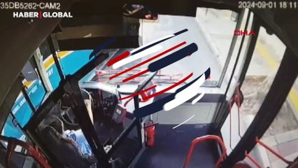 İzmir'de erkek vahşeti: Kadın belediye otobüsü şoförüne yumrukla saldırdı