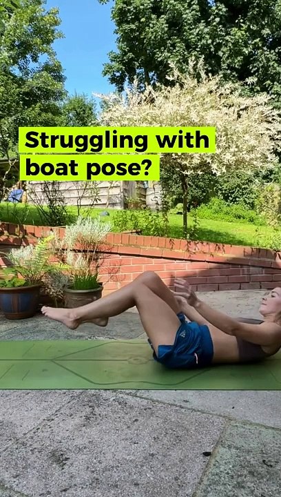 Struggling with Boat Pose? Do This