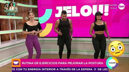 Rutina de ejercicio en Jelou!