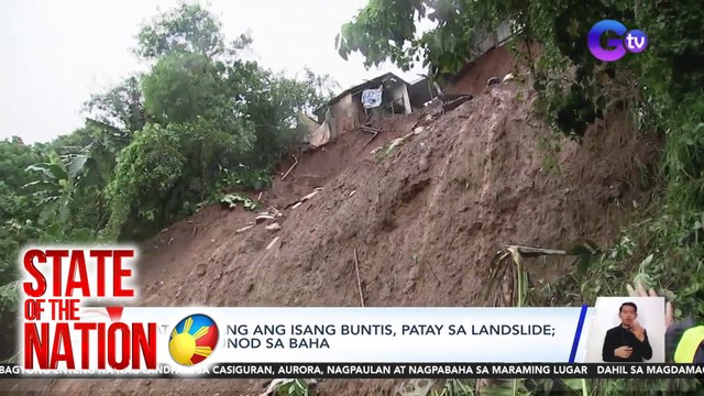 4 kabilang ang isang buntis, patay sa landslide; 3, nalunod sa baha | SONA