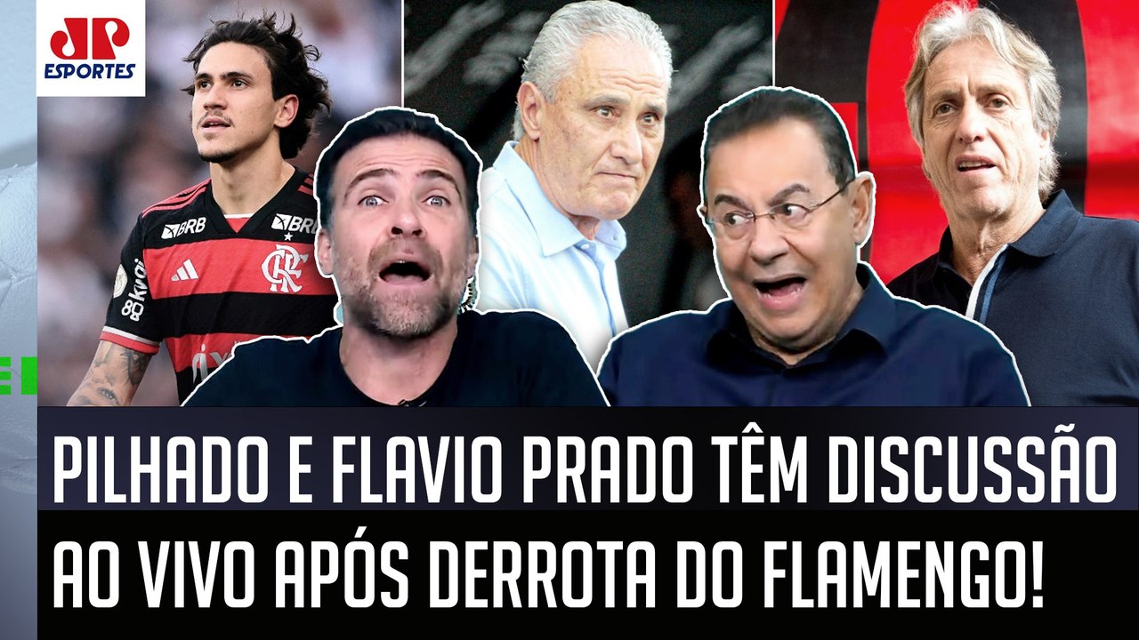 TRETA! "POR%@! AÍ É PALHAÇADA! Só se ele FOR BURRO!" Pilhado DISCUTE sobre Flamengo, Tite e Jesus!