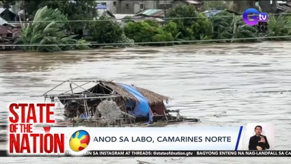 Bahay, inanod sa Labo, Camarines Norte | SONA