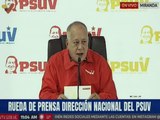 Vpdte. del PSUV Diosdado Cabello: Organizaremos comité de víctimas del fascismo para decir la verdad