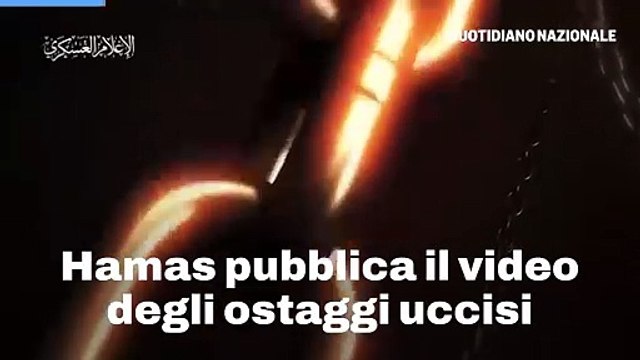 Il gruppo terroristico ha postato un filmato con i sei ostaggi uccisi: